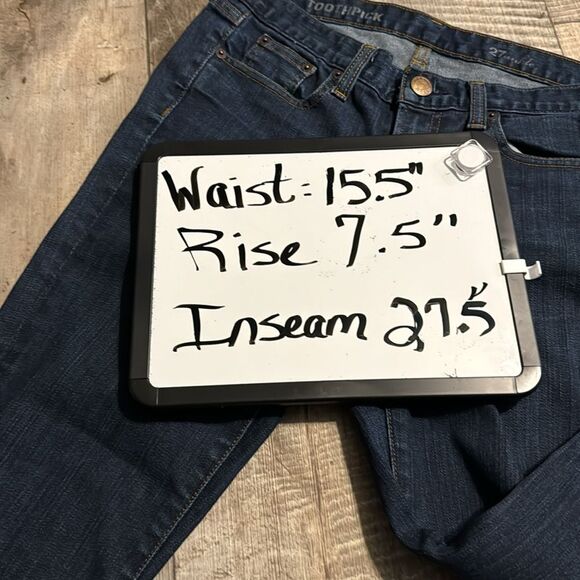 J.CREW  Toothpick jeans -size‎ 27 ankle - Picture 7 of 7